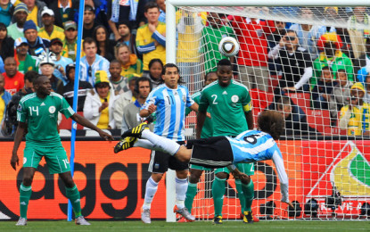 Maradona non stecca alla “prima mondiale”, Nigeria battuta 1-0