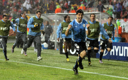 Il maestro Tabarez riporta l’Uruguay tra le prime 8 del mondo, battuta la Corea del Sud 2-1