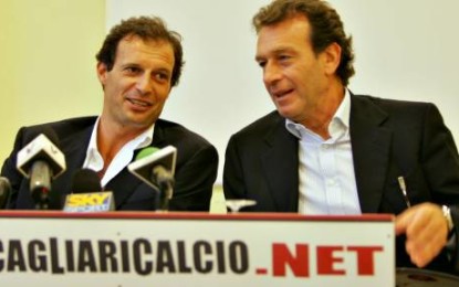 Il vulcanico Cellino vorrebbe fermare Allegri ai box per un anno