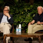 Incontro tra Achille Bonito Oliva e Vittorio Sgarbi al Ravello F