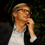 Incontro tra Achille Bonito Oliva e Vittorio Sgarbi al Ravello F