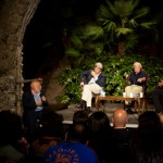 Incontro tra Achille Bonito Oliva e Vittorio Sgarbi al Ravello F