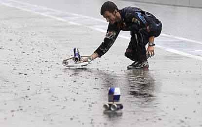 A Suzuka piove a dirotto…