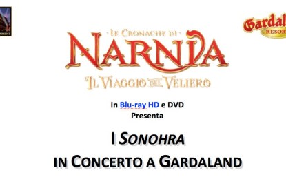 Sonohra a Gardaland per Narnia