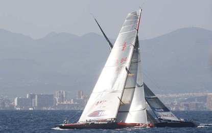 Napoli ad un passo dalla Luis Vuitton cup