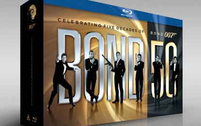Bond 50 – Il Cofanetto con tutti i film di 007 in Bluray