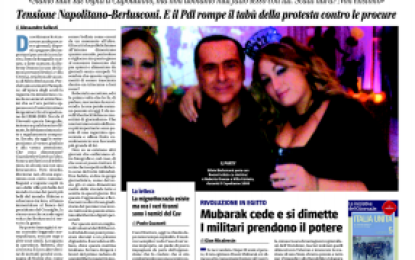 Su Il Giornale le foto del Capodanno di Noemi e Berlusconi