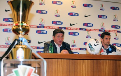 Coppa Italia 2012. Il Napoli effettua la rifinitura all’Olimpico. In conferenza Mazzarri e Maggio