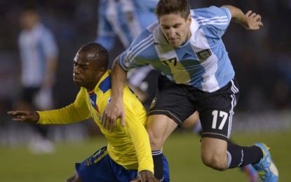 L’Argentina vince 4-0. Federico Fernandez blinda la difesa: per la prima volta in queste qualificazioni la Seleccion non prende goal.