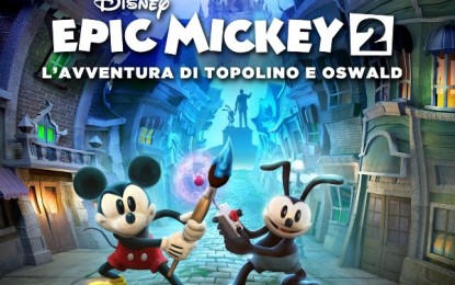 DISNEY EPIC MICKEY 2: DISPONIBILE DAL 18 NOVEMBRE