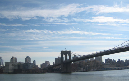 Brooklyn è sempre più “cool” ! Il famoso ponte, l’NBA ed una popolarità in crescita che la colloca nella “top 10″ delle nuove mete turistiche.