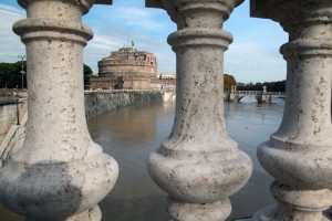 castel sant'angelo dentro le colonne
