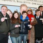 i cesaroni con monica scattini e il sindaco alemanno e l'amministratore atac