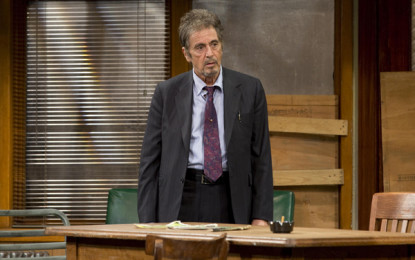 Dopo due anni Al Pacino torna a Broadway con la versione teatrale del film “Glengarry Glen Ross” (Americani).