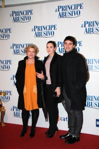 silvia verdone con figlia e il fidanzato