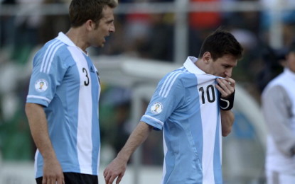 Q.WC 2014: il “guerriero” Campagnaro trascina l’Argentina ad un importante pari ad alta quota. Vargas batte Cavani, mentre De Sanctis dice addio alla maglia azzurra…della Nazionale.