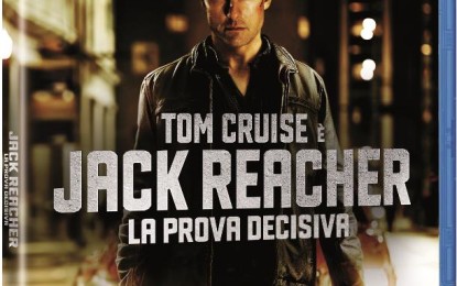 Jack Reacher con Tom Cruise in Bluray e Dvd