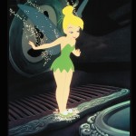 Tinker Bell sees the mirror