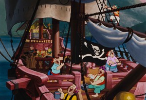 Captan Hook's pirate crew