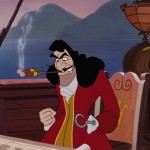 Captain Hook studies his map