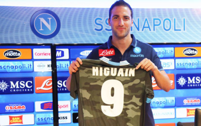 Higuain: “Napoli, faremo grandi cose ! Ho voglia di dimostrare ciò che voglio fare coi gol!”