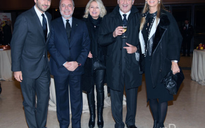 De Laurentiis invita i suoi amici alla Premiere di “Colpi di Fortuna” all’Auditorio della Musica.  La pellicola sarà nei cinema dal 19 dicembre.