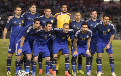 L’Argentina regola 3-0 Trinidad&Tobago con reti di Palacio, Mascherano e Maxi Rodriguez.