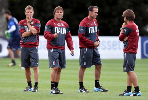 Italy Training Session & Press Conference