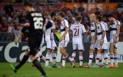 La Roma umiliata in casa dal Bayern Monaco. Dopo l’1-7 è ancora seconda in classifica, ma che figuraccia…