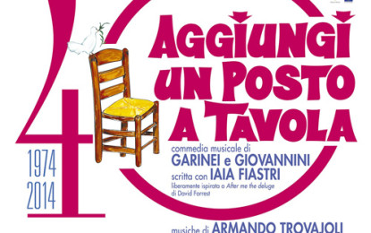 Aggiungi un Posto a Tavola: Al Rossetti di Trieste dal 5 febbraio