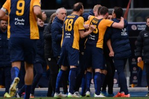 Soccer: Serie A; Hellas Verona-Roma