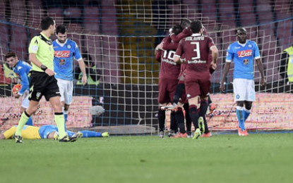 Il Napoli vince, i tifosi del Torino sono increduli: “C’è da piangere!”