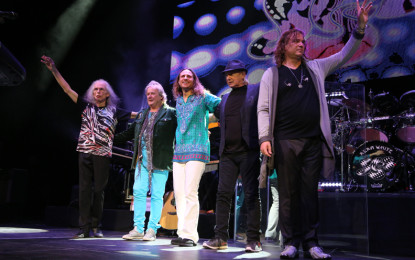 E’ iniziato il Tour Europeo dei leggendari YES. Per la prima volta eseguiti dal vivo interamente gli storici album “Drama” e “Fragile” in aggiunta ai più grandi successi