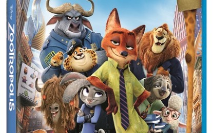 Zootropolis in Bluray e Dvd