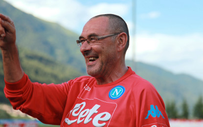 Sarri: “Reina, punto di riferimento. Scudetto? E’ presto per dirlo. Insigne, migliore in Italia”