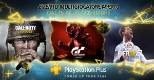 PS Plus - Evento Multigiocatore Aperto