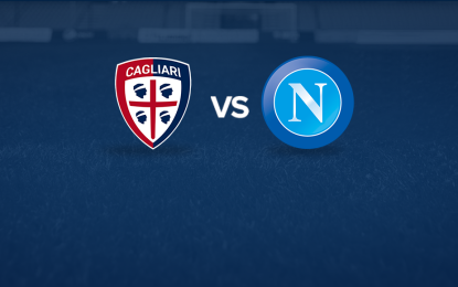 Cagliari-Napoli 0-5: adesso +4 sulla Juventus