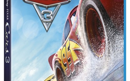 Cars 3 in Bluray e DVD Disney  dal 24 Gennaio