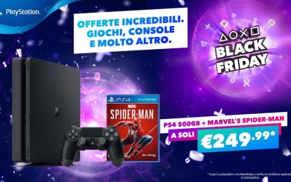 Black Friday: Sony PlayStation offre interessanti sconti