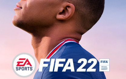 Kilian Mbappe icona della copertina di FIFA 22