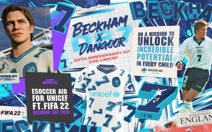 Fifa 22, Unicef e… David Beckham