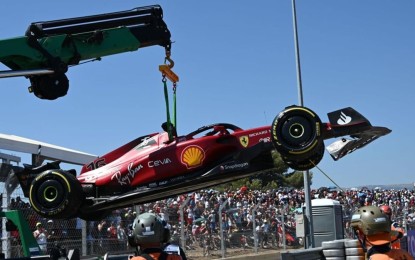 GP Francia: Leclerc si ritira per uscita di pista, vittoria di Verstappen davanti a Hamilton e Russell