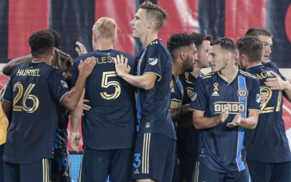 Union scorers come through in 2-0 win over Red Bulls