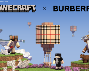 Minecraft e Burberry insieme per fare tendenza