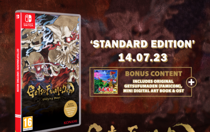 GetsuFumaDen Undying Moon llegará en formato físico para Nintendo Switch el 12 de Julio 2023