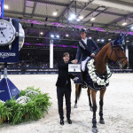 Con Ben Maher in premiazione