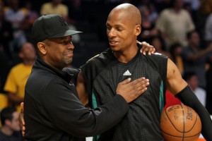 Actor Denzel Washington: Celtics's
