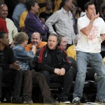 David Spade, Kevin James, Chris Rock, Adam Sendler: Lakers's
