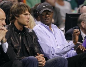 New England Patriots quarterback Tom Brady: Celtic's