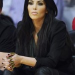 US actress Kimberly Kardashian: Lakers's